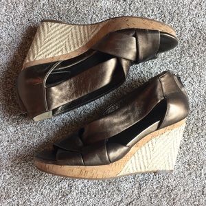GUC Cole Haan Air Delfina bronze shoes